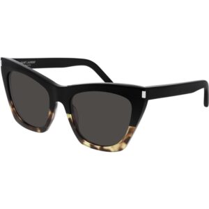 Occhiali da sole  Saint laurent Sl 214 kate cod. colore 010 Donna Cat eye Nero