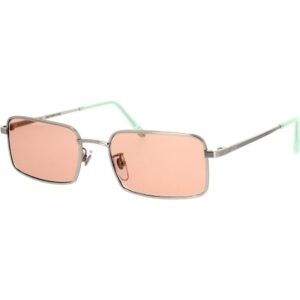 Occhiali da sole  Retrosuperfuture L6l mineral cod. colore pink Unisex Squadrata Argento