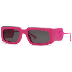 Occhiali da sole  Philipp plein Spp119m plein rose venus cod. colore 07be Donna Squadrata Fucsia