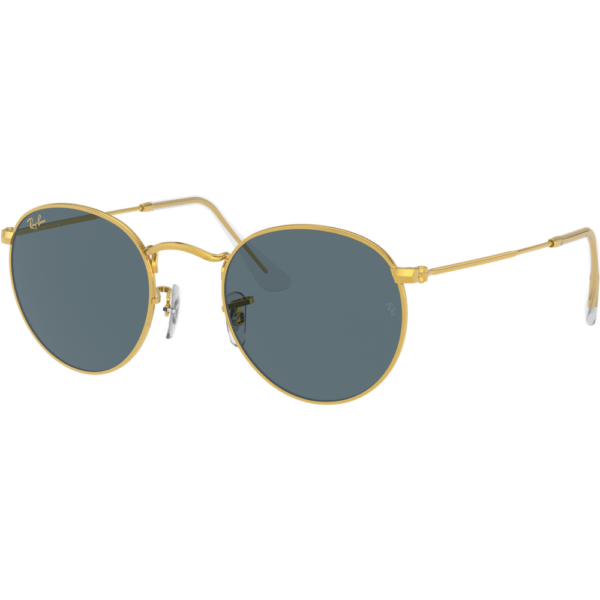 Occhiali da sole  Ray - ban Rb3447 round metal cod. colore 9196r5 Uomo Rotonda Oro