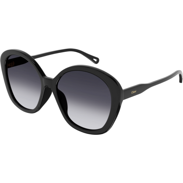 Occhiali da sole  Chloé Ch0081s cod. colore 005 Donna Cat eye Nero