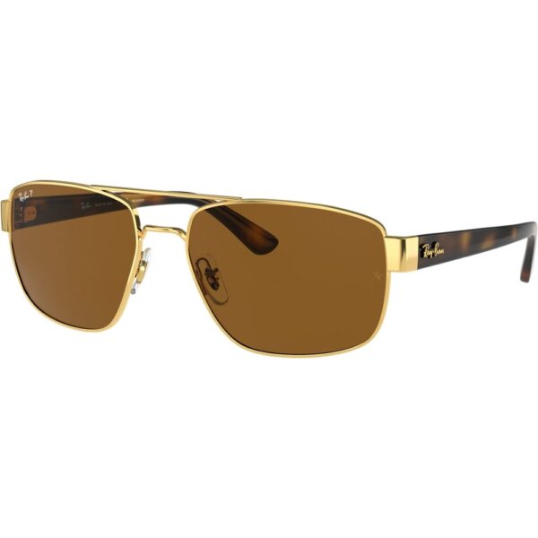 Occhiali da sole  Ray - ban Rb3663  cod. colore 001/57 Uomo Geometrica Oro