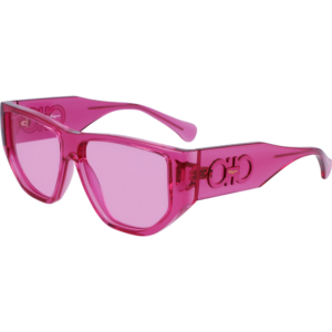 Occhiali da sole  Ferragamo Sf1077s cod. colore 664 Unisex Squadrata Rosa