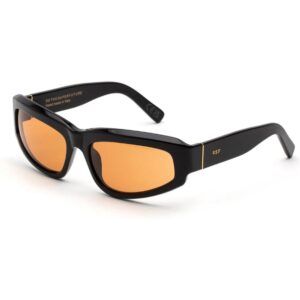 Occhiali da sole  Retrosuperfuture 2jq motore cod. colore refined Unisex Avvolgente Nero