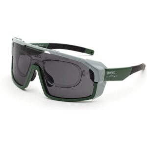 Occhiali da sole  Briko Y9d load modular cod. colore green military geyser a0h Unisex Maschera Grigio