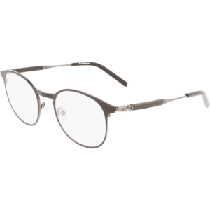 Occhiali vista  Ferragamo Sf2567 cod. colore 037 Uomo Rotonda Grigio