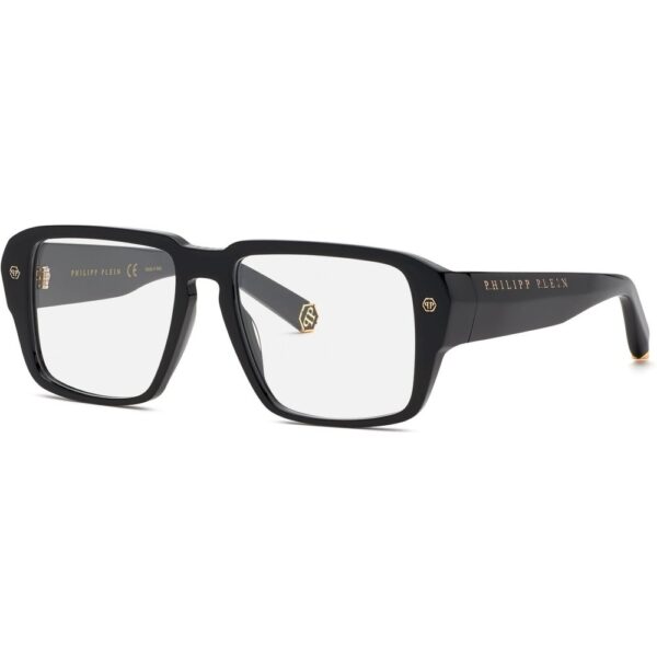 Occhiali vista  Philipp plein Vpp081 plein hexagon cod. colore 0700 Uomo Squadrata Nero