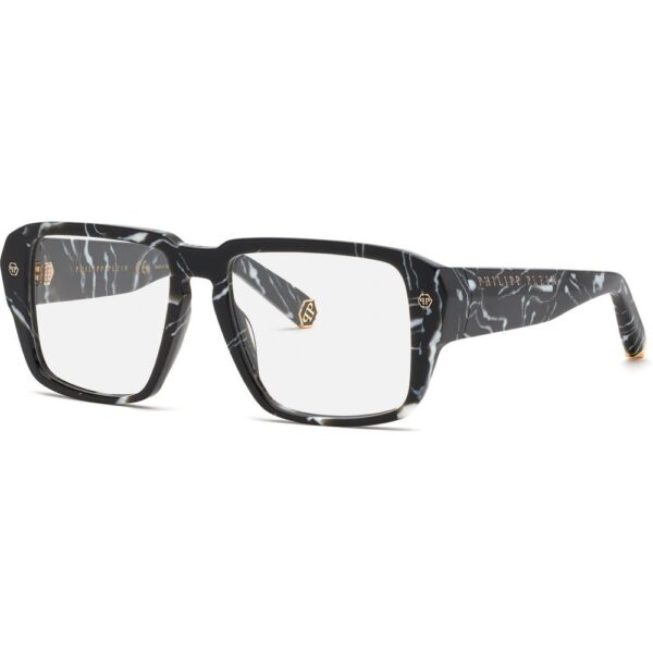 Occhiali vista  Philipp plein Vpp081 plein hexagon cod. colore 0z21 Uomo Squadrata Nero