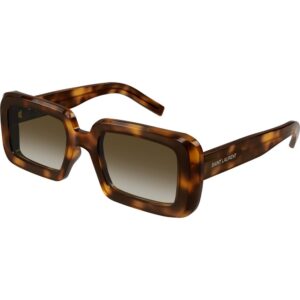 Occhiali da sole  Saint laurent Sl 534 sunrise cod. colore 012 Unisex Squadrata Havana