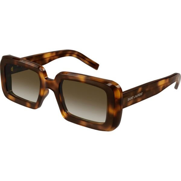 Occhiali da sole  Saint laurent Sl 534 sunrise cod. colore 012 Unisex Squadrata Havana