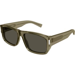 Occhiali da sole  Saint laurent Sl 689 cod. colore 004 Uomo Squadrata Marrone