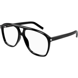 Occhiali vista  Saint laurent Sl 596 dune opt cod. colore 001 Donna Pilot Nero