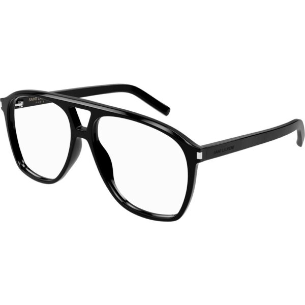 Occhiali vista  Saint laurent Sl 596 dune opt cod. colore 001 Donna Pilot Nero