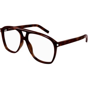 Occhiali vista  Saint laurent Sl 596 dune opt cod. colore 003 Donna Pilot Havana