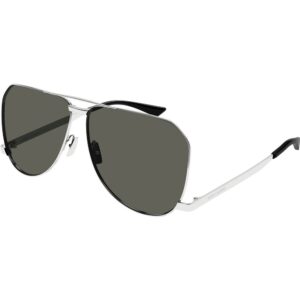 Occhiali da sole  Saint laurent Sl 690 dust cod. colore 002 Uomo Pilot Argento