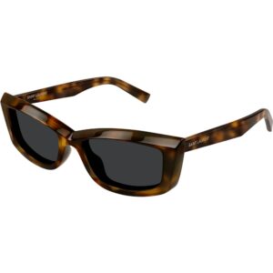 Occhiali da sole  Saint laurent Sl 658 cod. colore 002 Donna Cat eye Havana