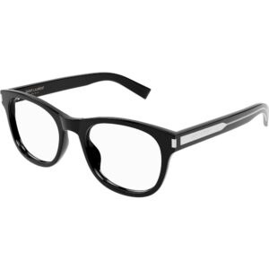 Occhiali vista  Saint laurent Sl 663 cod. colore 004 Unisex Squadrata Nero