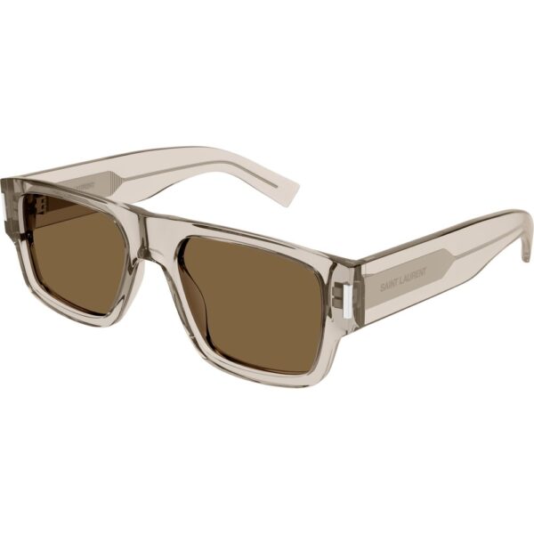 Occhiali da sole  Saint laurent Sl 659 cod. colore 004 Uomo Squadrata Beige