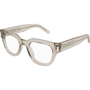 Occhiali vista  Saint laurent Sl 661 cod. colore 003 Unisex Squadrata Beige