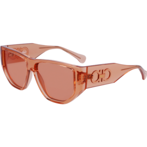 Occhiali da sole  Ferragamo Sf1077s cod. colore 838 Unisex Squadrata Arancione