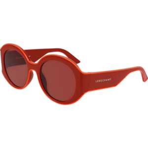 Occhiali da sole  Longchamp Lo758s cod. colore 600 Donna Rotonda Rosso