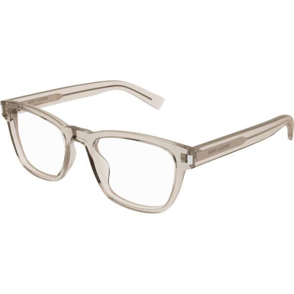 Occhiali vista  Saint laurent Sl 664 cod. colore 003 Unisex Squadrata Beige