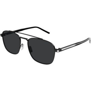 Occhiali da sole  Saint laurent Sl 665 cod. colore 001 Unisex Pilot Nero