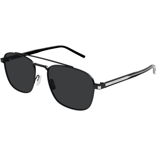 Occhiali da sole  Saint laurent Sl 665 cod. colore 001 Unisex Pilot Nero