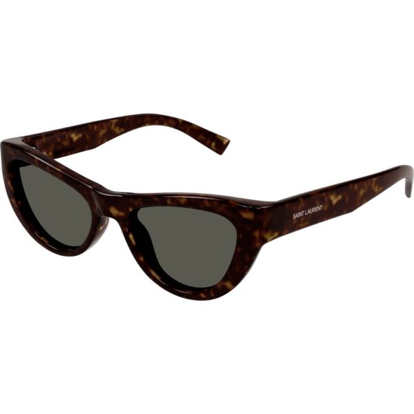 Occhiali da sole  Saint laurent Sl 676 cod. colore 003 Donna Cat eye Havana