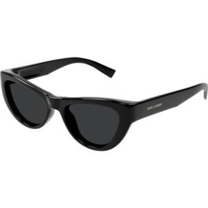 Occhiali da sole  Saint laurent Sl 676 cod. colore 001 Donna Cat eye Nero