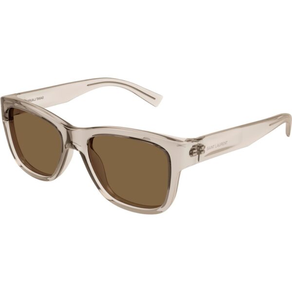 Occhiali da sole  Saint laurent Sl 674 cod. colore 005 Uomo Rotonda Beige