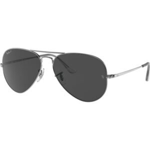 Occhiali da sole  Ray - ban Rb3689 aviator metal ii cod. colore 004/48 Unisex Pilot Grigio