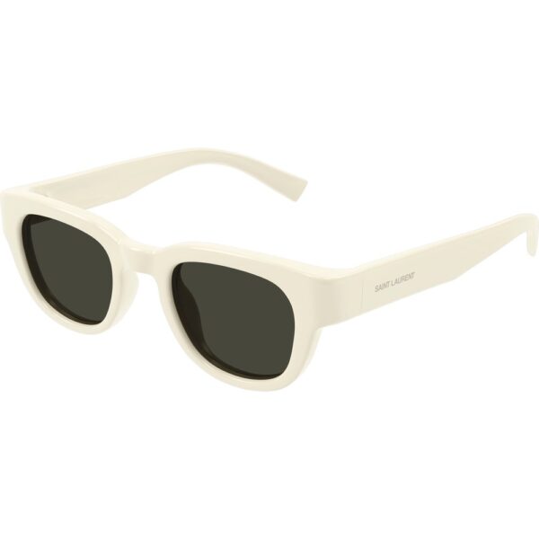 Occhiali da sole  Saint laurent Sl 675 cod. colore 005 Unisex Rotonda Avorio