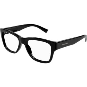 Occhiali vista  Saint laurent Sl 677 cod. colore 001 Unisex Squadrata Nero