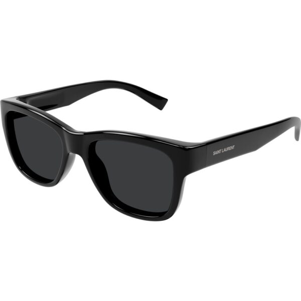 Occhiali da sole  Saint laurent Sl 674 cod. colore 001 Uomo Rotonda Nero