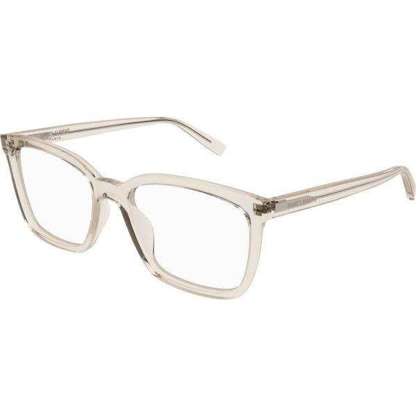 Occhiali vista  Saint laurent Sl 672 cod. colore 004 Uomo Squadrata Beige