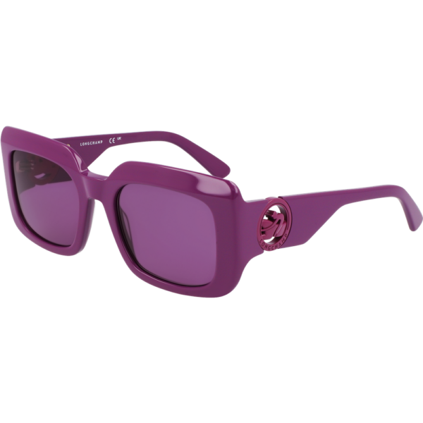 Occhiali da sole  Longchamp Lo753s cod. colore 500 Donna Squadrata Viola