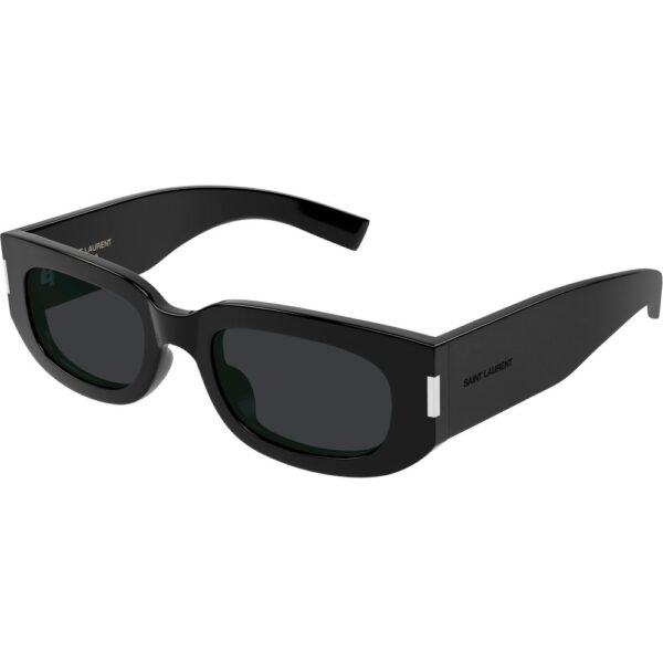 Occhiali da sole  Saint laurent Sl 697 cod. colore 001 Unisex Rotonda Nero