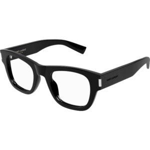 Occhiali vista  Saint laurent Sl 698 cod. colore 001 Unisex Squadrata Nero