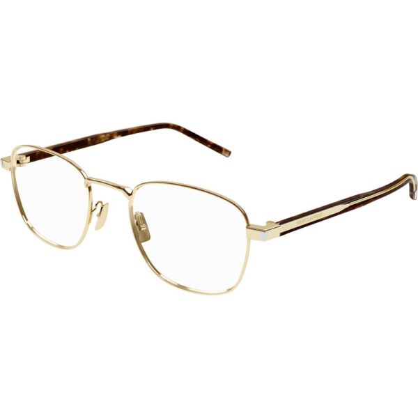 Occhiali vista  Saint laurent Sl 699 cod. colore 003 Unisex Rotonda Oro