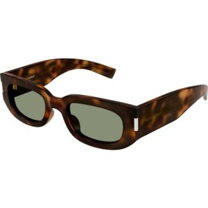 Occhiali da sole  Saint laurent Sl 697 cod. colore 002 Unisex Rotonda Havana