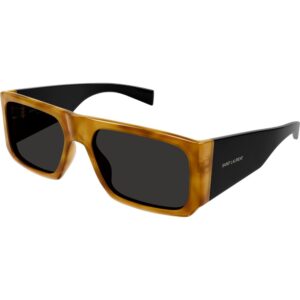 Occhiali da sole  Saint laurent Sl 635 acetate cod. colore 005 Unisex Geometrica Havana