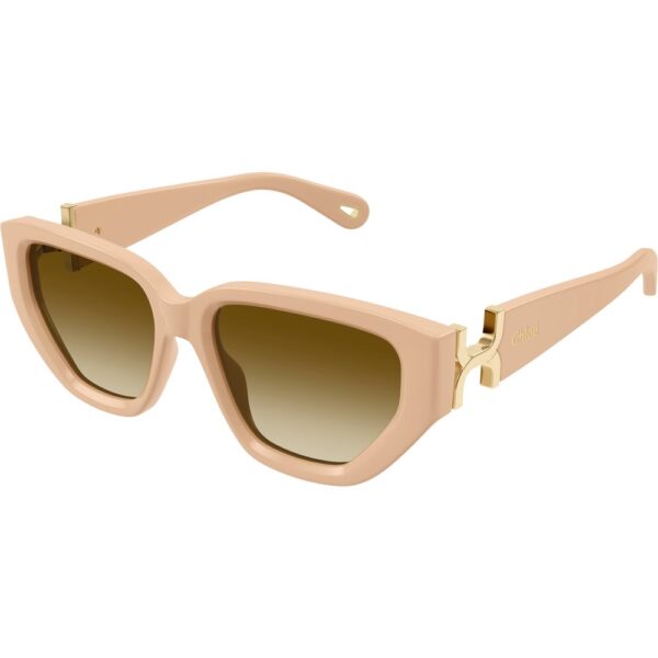 Occhiali da sole  Chloé Ch0235s cod. colore 004 Donna Cat eye Avorio