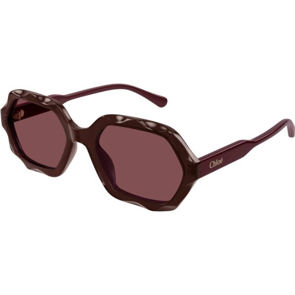 Occhiali da sole  Chloé Ch0227s cod. colore 002 Donna Squadrata Viola