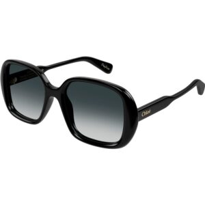 Occhiali da sole  Chloé Ch0222s cod. colore 001 Donna Squadrata Nero