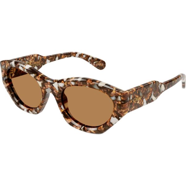 Occhiali da sole  Chloé Ch0220s cod. colore 004 Donna Cat eye Havana