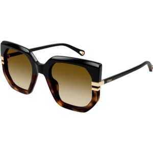 Occhiali da sole  Chloé Ch0240s cod. colore 003 Donna Farfalla Nero