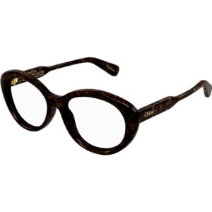 Occhiali vista  Chloé Ch0223o cod. colore 002 Donna Cat eye Havana