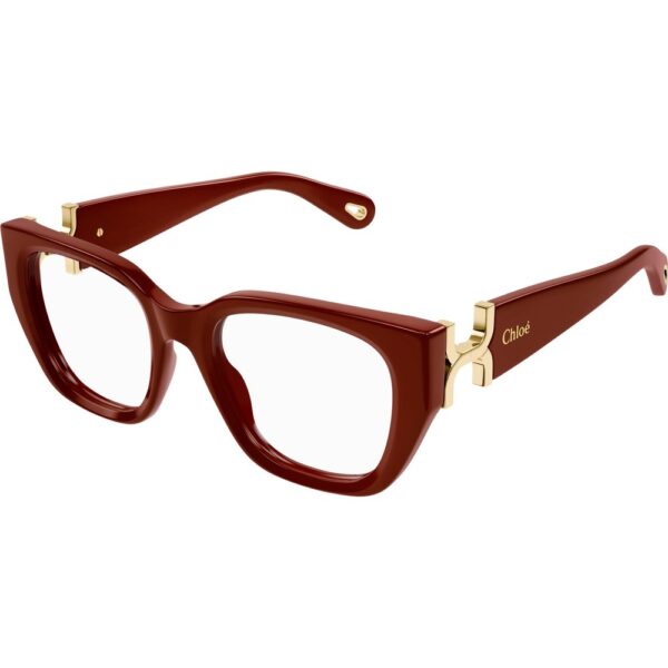 Occhiali vista  Chloé Ch0238o cod. colore 004 Donna Cat eye Bordeaux