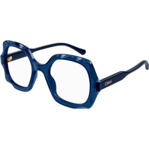 Occhiali vista  Chloé Ch0228o cod. colore 004 Donna Squadrata Blu